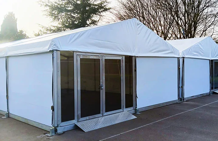 Temporary wellfare structure